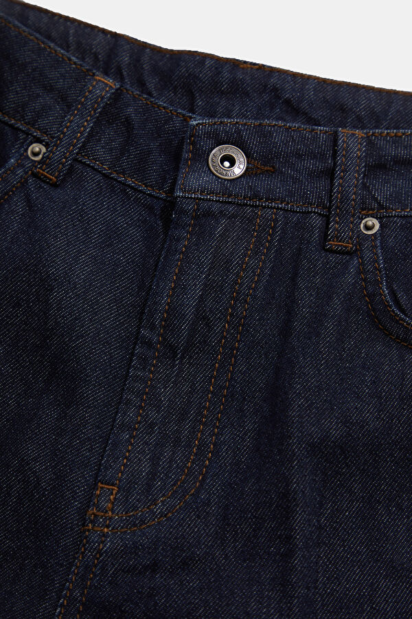 Navy Blue Women's Shorts 6