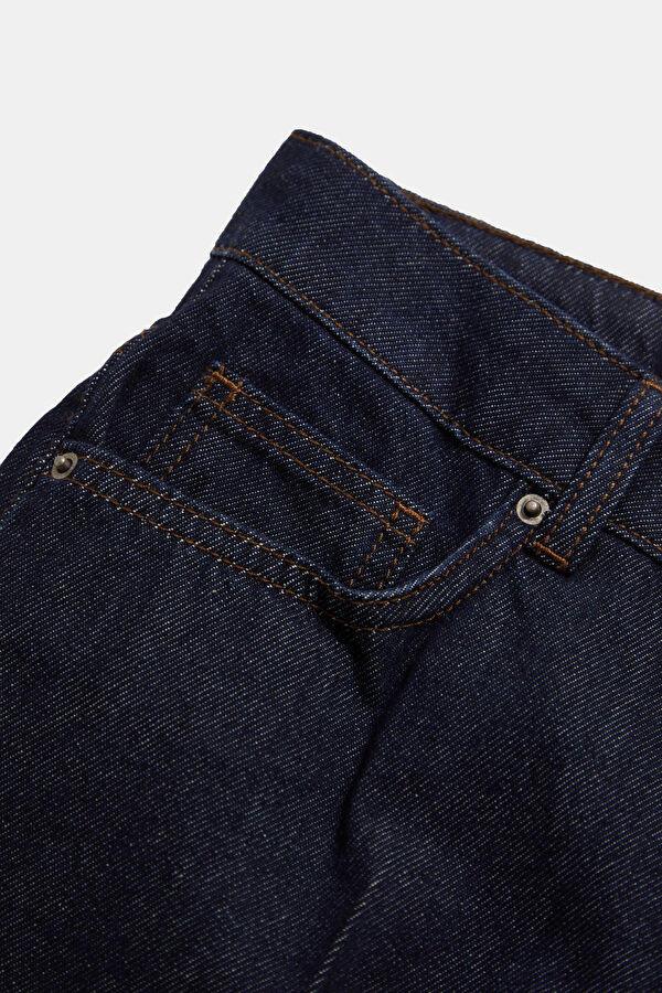 Navy Blue Women's Shorts 7