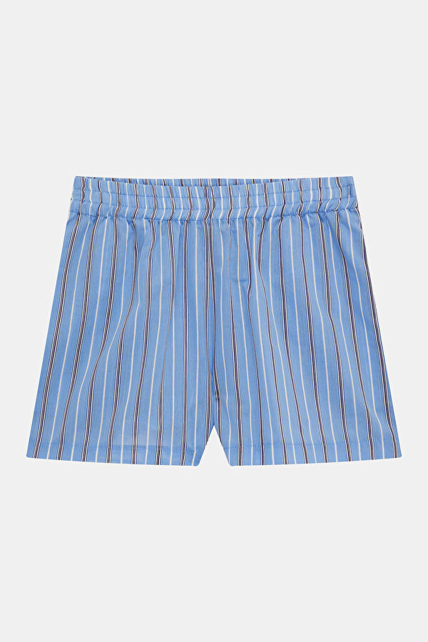 Multicolored Striped Women's Shorts 4