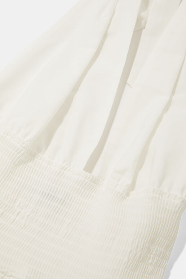 White Short Women's Dress 5