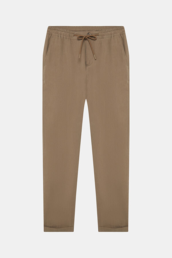 Mink Straight Leg Lyocell Men's Trousers 4