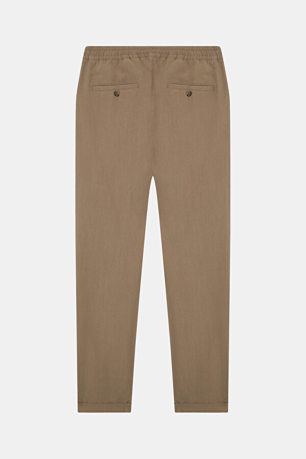 Mink Straight Leg Lyocell Men's Trousers 5