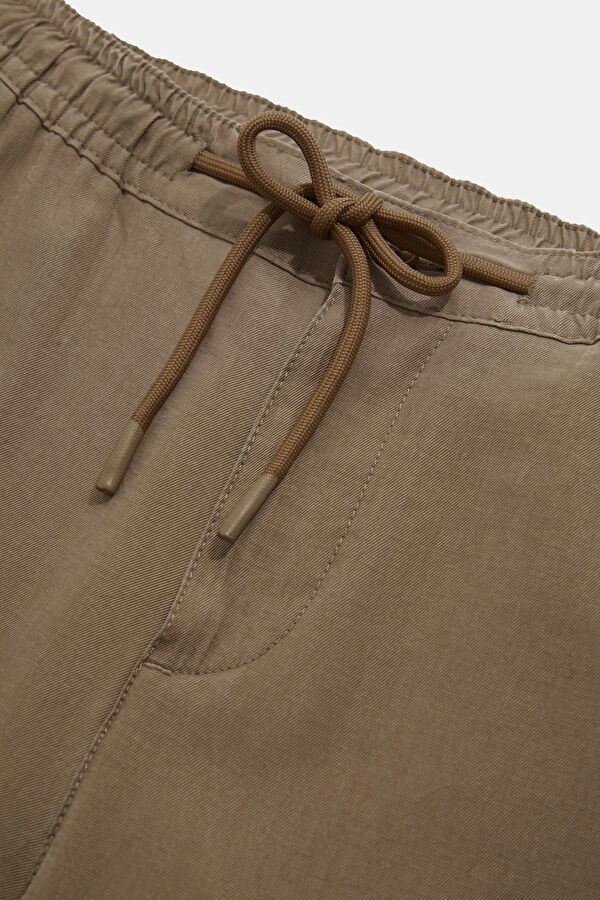 Mink Straight Leg Lyocell Men's Trousers 6
