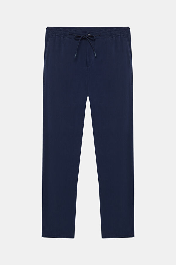 Lacivert Regular Liyosel Erkek Pantolon 4