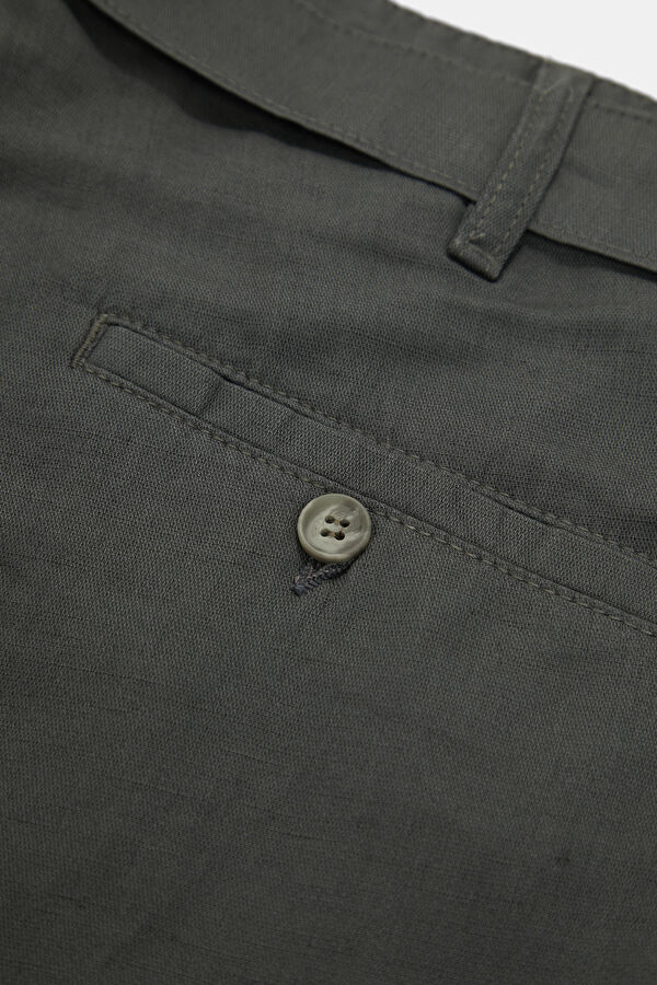 Petrol Lyocell Men's Shorts 5