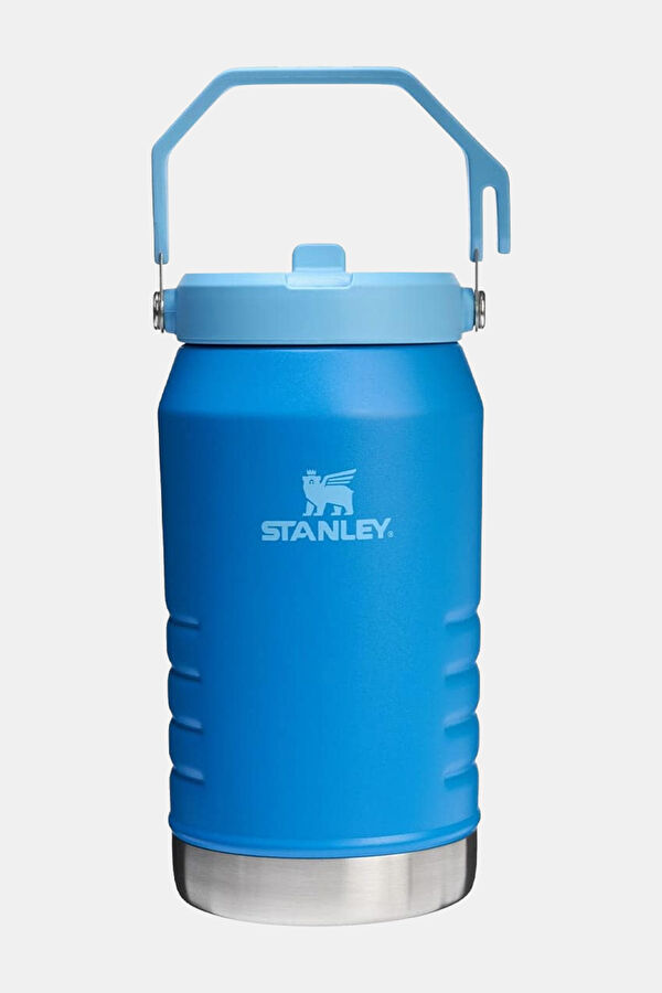 The IceFlow Flip Straw 2.0 Jug 1.90L Mavi Termos