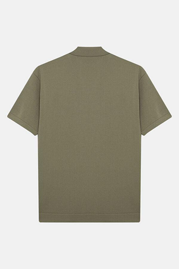 Khaki Regular Men's T-Shirt 2