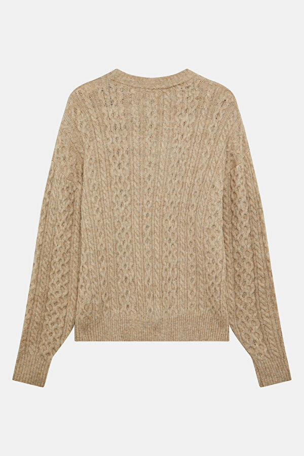 Beige Women's Sweater 2