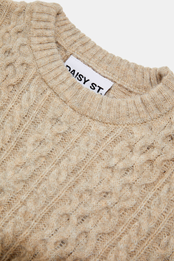 Beige Women's Sweater 3