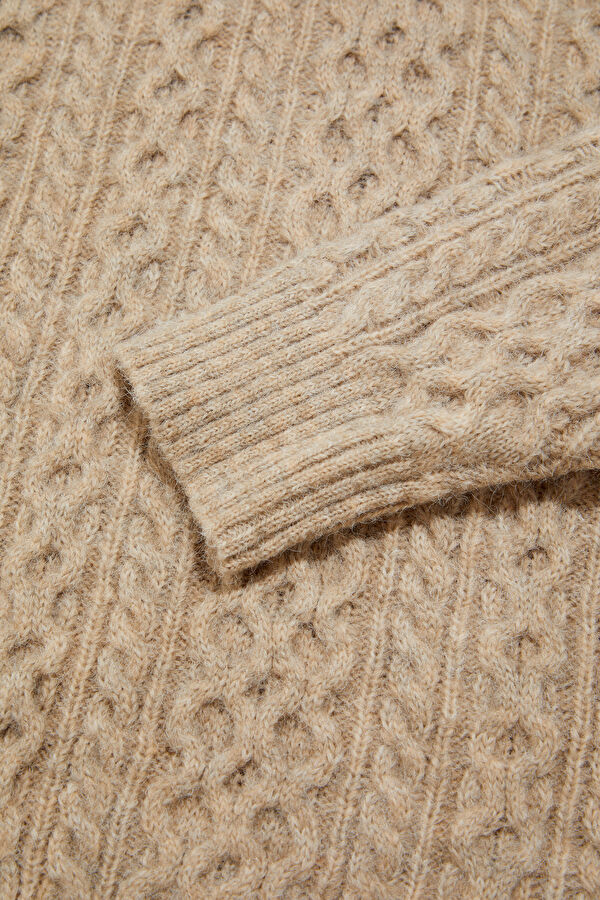 Beige Women's Sweater 4