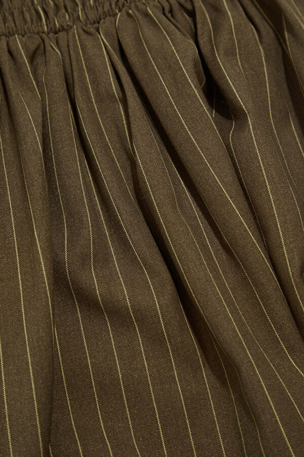 Brown Patterned Women's Dress 4