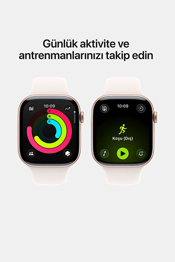 Watch Series 11&nbsp;GPS&nbsp;46mm&nbsp;Rose Gold Pembe Altın S/M MEV64TU/A 4