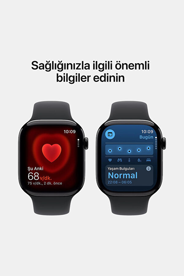 Watch Series 11 GPS 42mm Jet Black Aluminium Case with Black Sport Band - M/L MEQU4TU/A 5