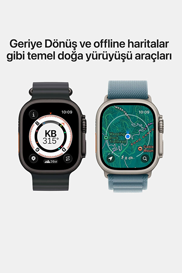 Watch Ultra 3 GPS + Cellular 49mm Black Titanium Case with Black Alpine Loop - Medium MF0V4TU/A 5