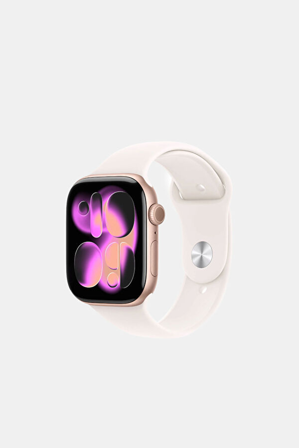 Watch Series 11 GPS 42mm Rose Gold Pembe Altın S/M MEU04TU/A 2