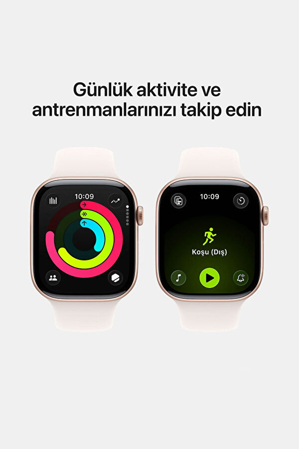 Watch Series 11 GPS 42mm Rose Gold Pembe Altın S/M MEU04TU/A 4