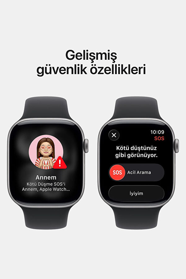 Watch Series 11 GPS 42mm Space Grey Siyah S/M MEQW4TU/A 6