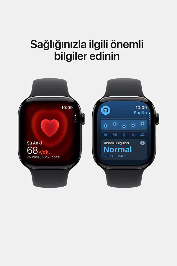 Watch Series 11&nbsp;GPS&nbsp;46mm&nbsp;Jet Black Siyah S/M MEUW4TU/A 5