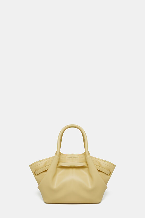 Hana Mini Tote Açık Sarı Çanta 4