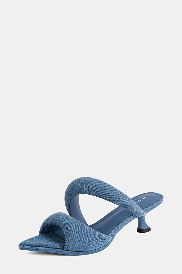 Sara Mule Denim Blue Women's Slippers 6