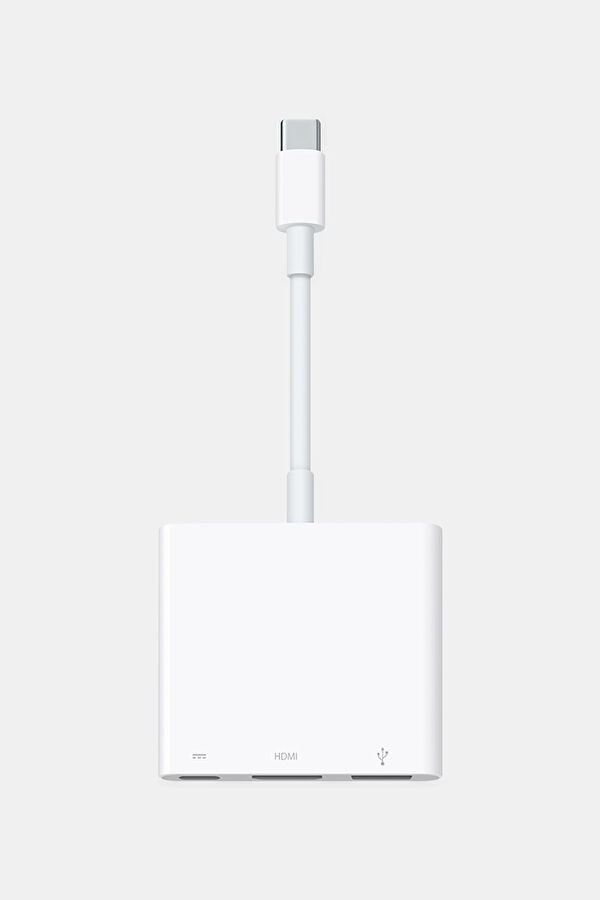 USB-C Dijital AV Çoklu Bağlantı Noktası Adaptörü MW5M3ZM/A