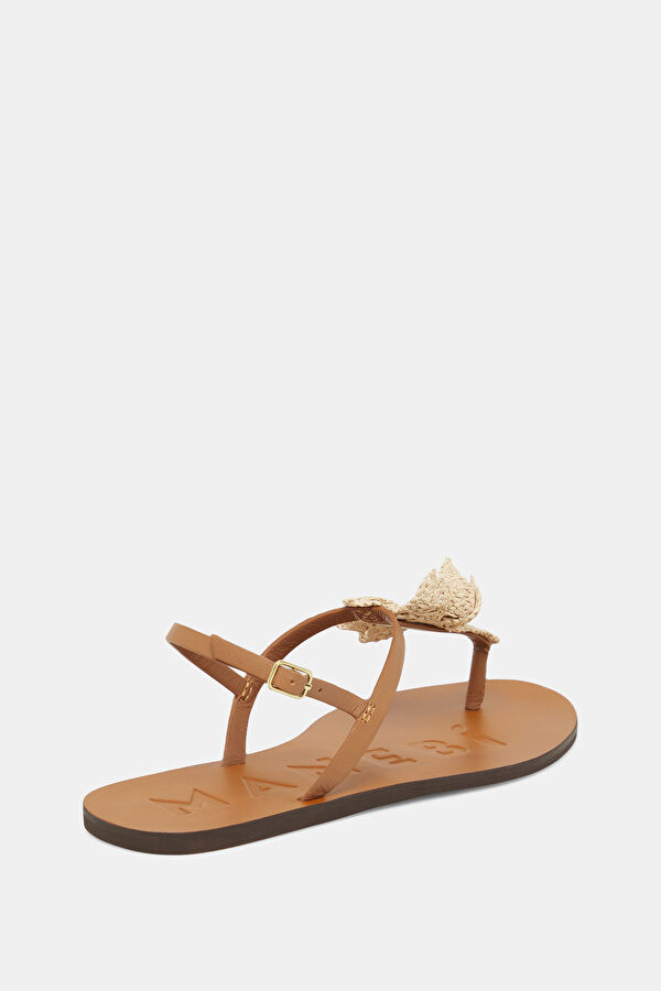 Leather Sandals Tan Women's Sandals 3