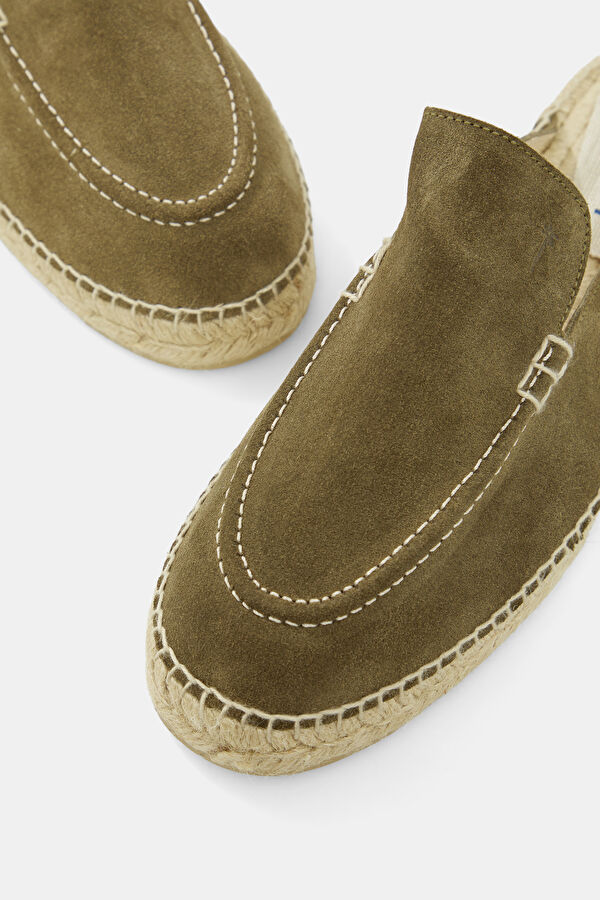 Traveler Loafers Mule Beige Men's Slippers 4