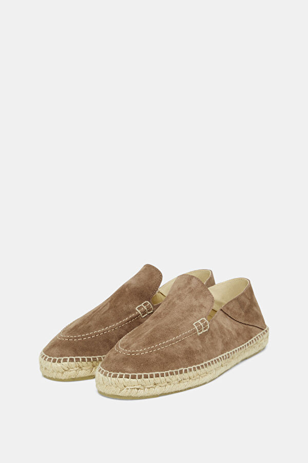 Traveler Loafers Espadrilles Light Brown Men's Shoes 2