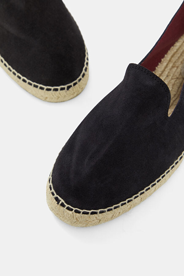 Flat Espadrilles Navy Blue Men's Shoes 4