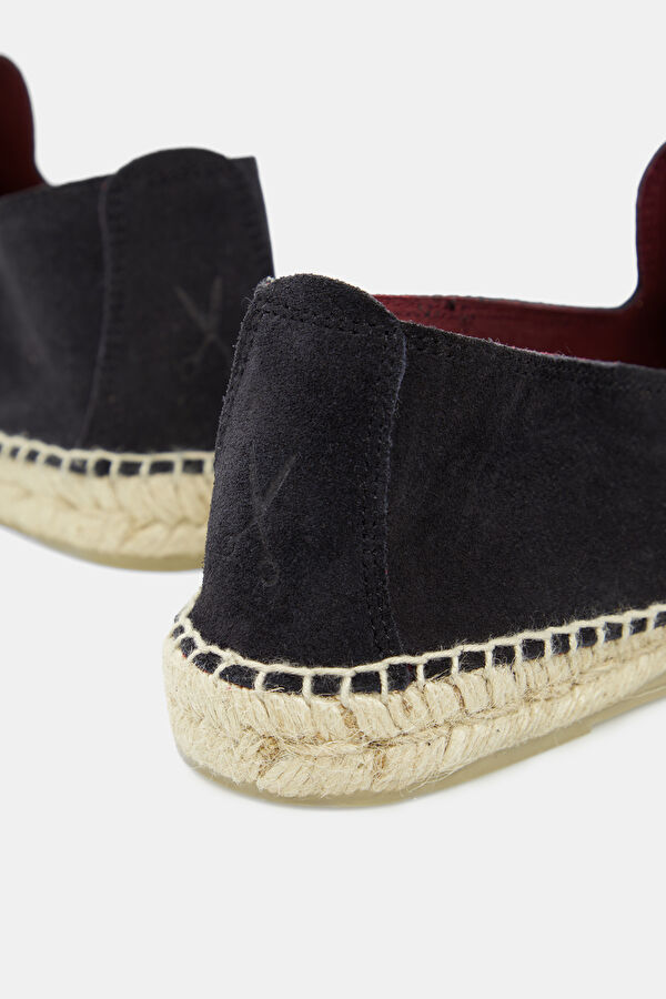Flat Espadrilles Navy Blue Men's Shoes 5