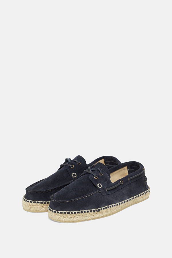 Espadrilles Koyu Mavi Erkek Boat Shoes 2