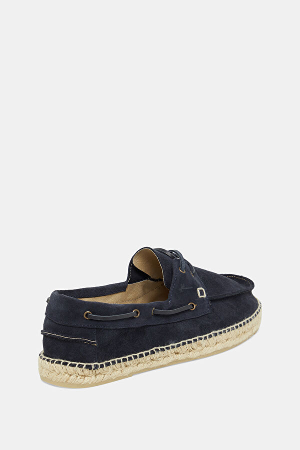 Espadrilles Koyu Mavi Erkek Boat Shoes 3