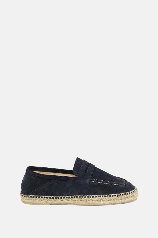 Loafer Espadrilles Koyu Mavi Erkek Ayakkabı
