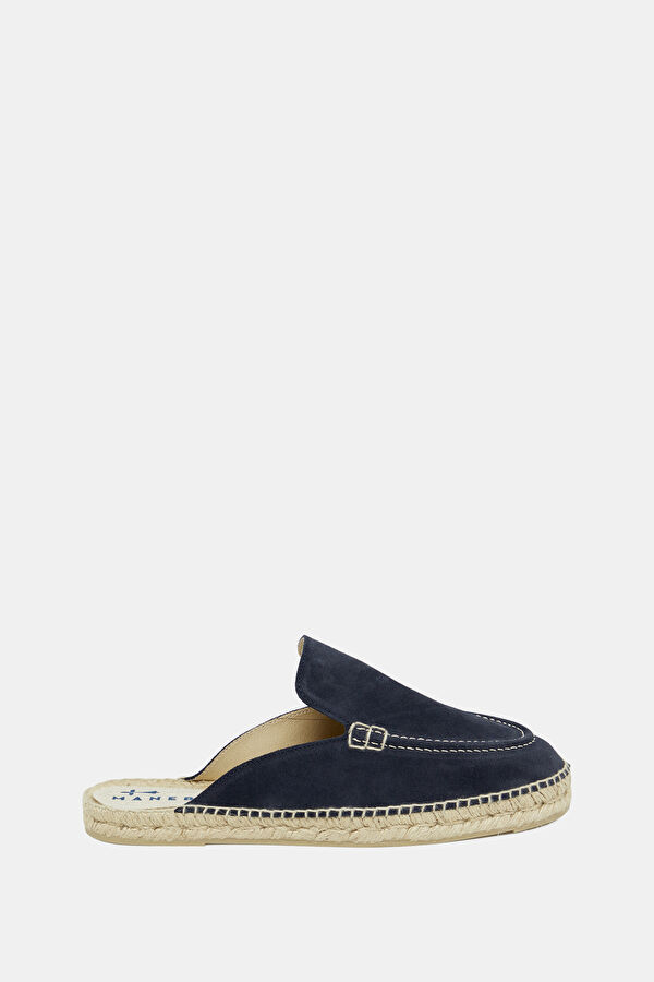 Traveler Loafers Mule Dark Blue Men's Slippers