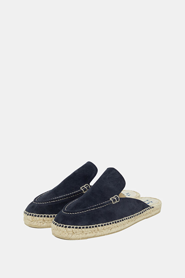 Traveler Loafers Mule Dark Blue Men's Slippers 2