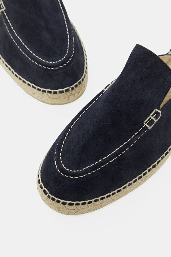 Traveler Loafers Mule Dark Blue Men's Slippers 4