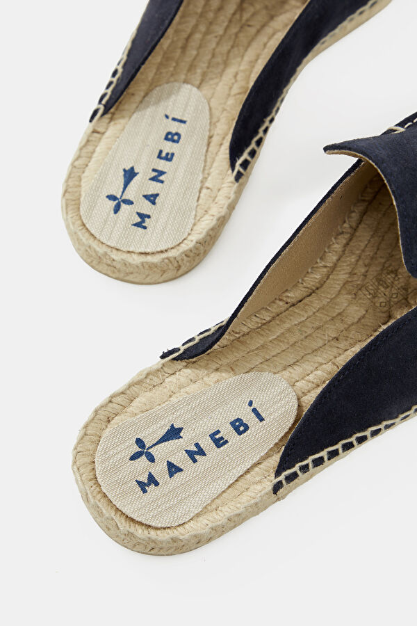 Traveler Loafers Mule Dark Blue Men's Slippers 5