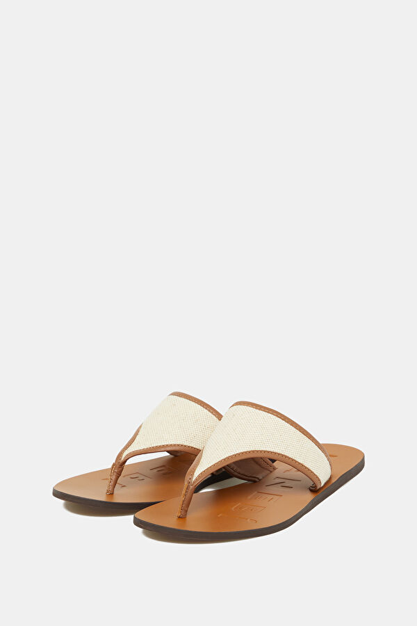 Leather Sandals Taba Kadın Terlik 2