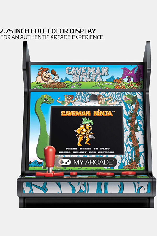 6" Collectible Retro Caveman Ninja Micro Player 3