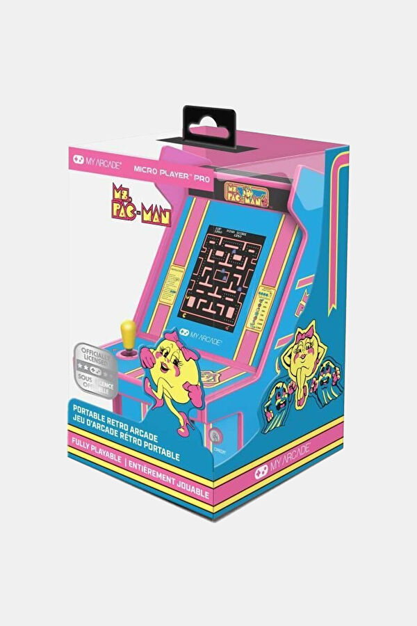 MS. PAC-MAN Micro Player Pro Portable Retro Arcade