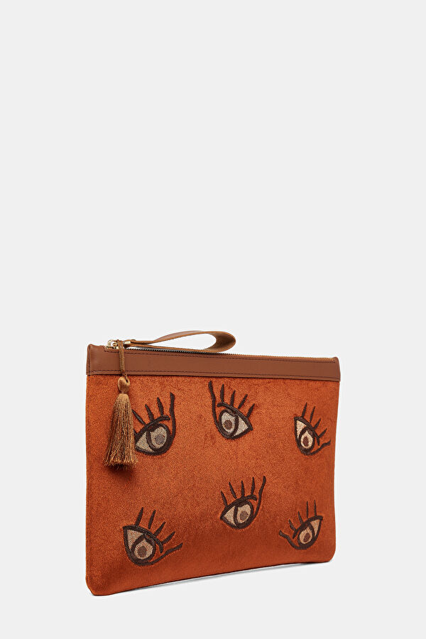 Brown Eye Brown Patterned Bag 2