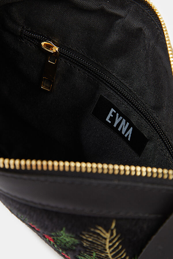 New Year Spirit Black Patterned Bag 5