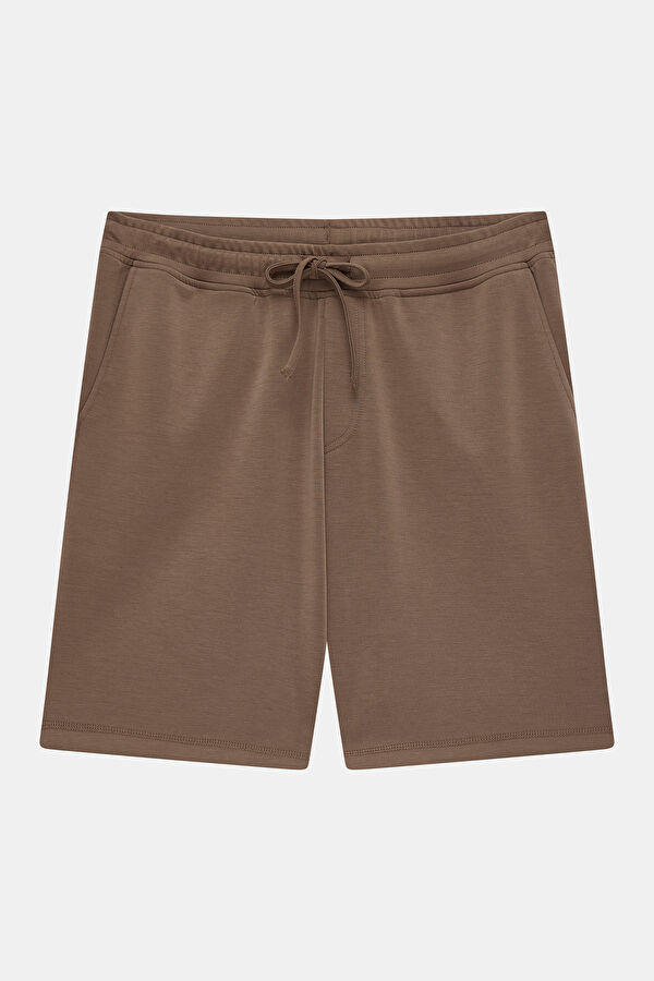 Men's Shorts in Brown Modal