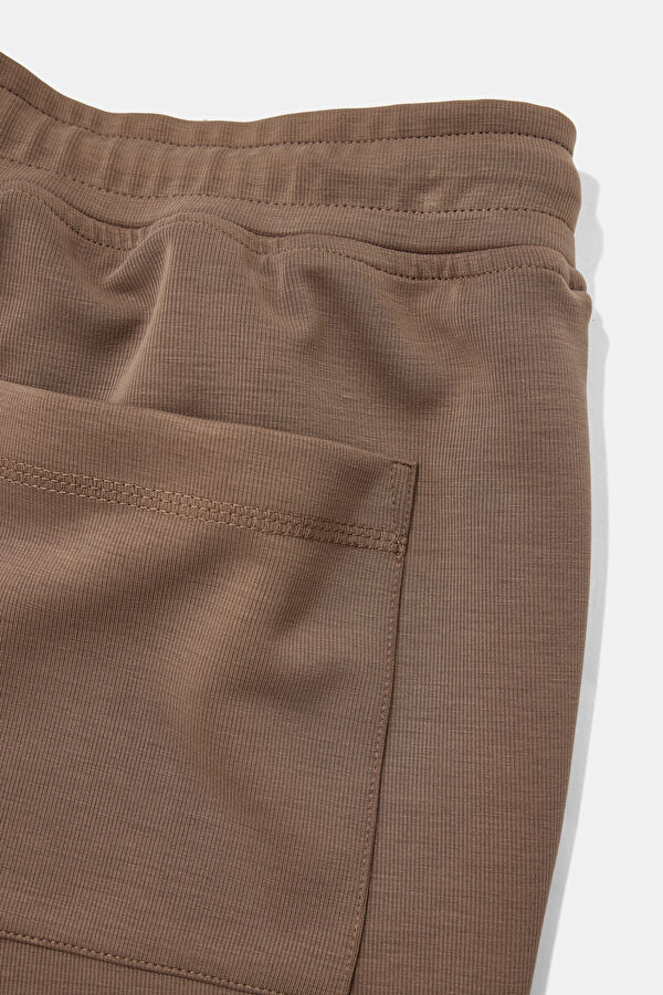 Men's Shorts in Brown Modal 4