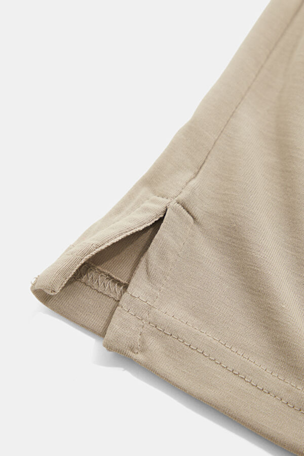 Stone Embellished Resort Collar Men's Shirt 8