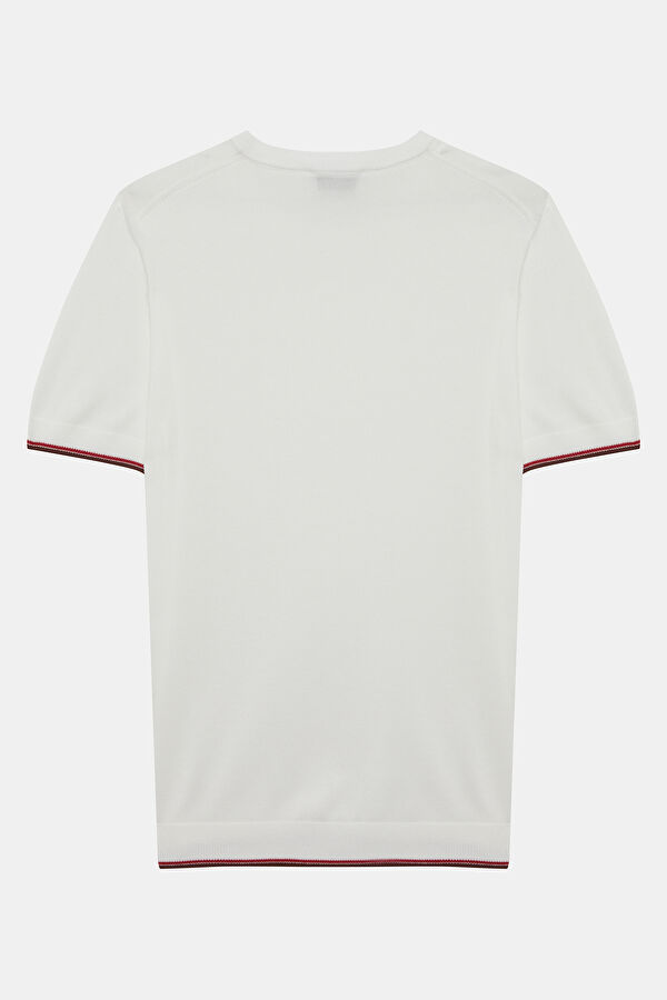 White Crew Neck Men's T-Shirt 5
