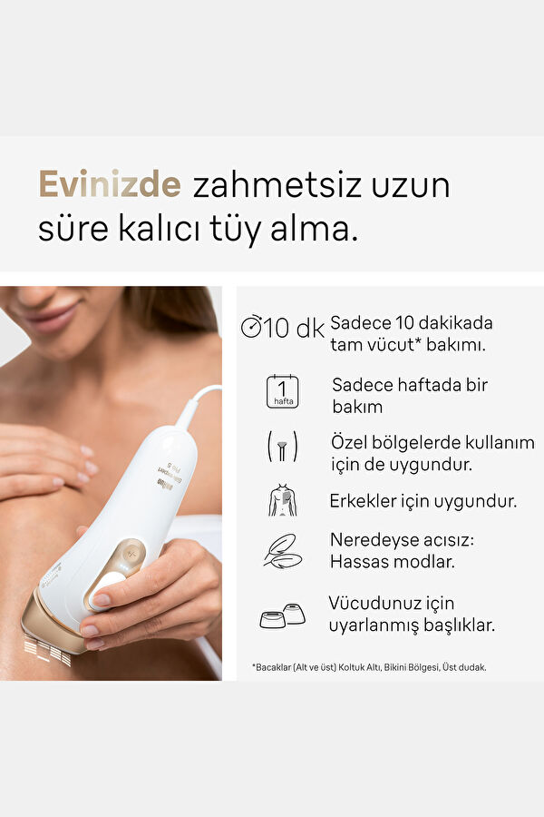 Silk·expert Pro 5 2 Başlıklı IPL Lazer Epilasyon Aleti PL 5146 5