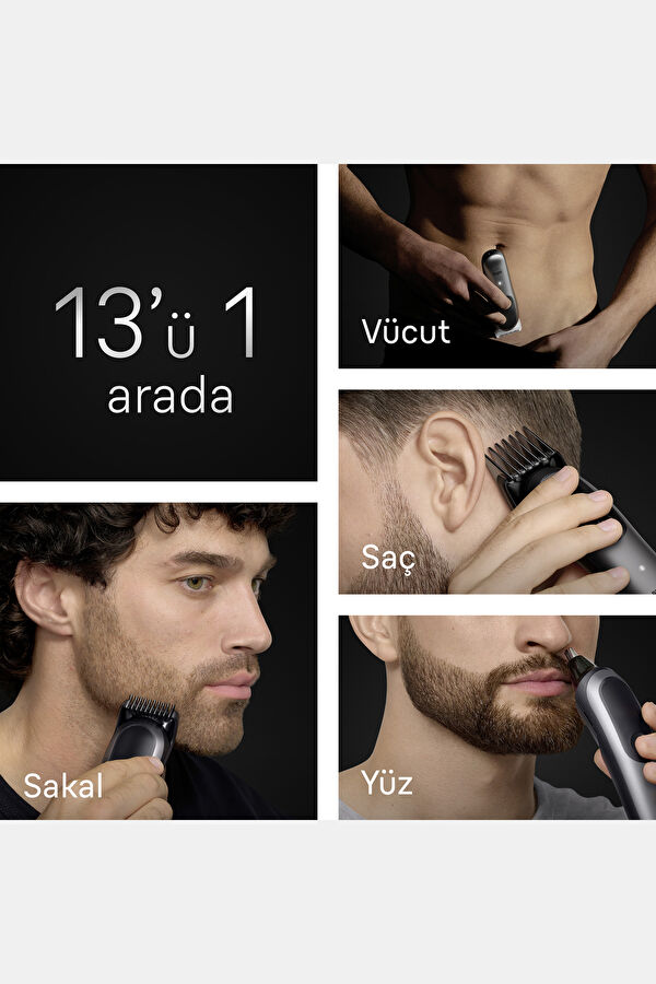 Hepsi Bir Arada Series 7 13'ü 1 arada Tıraş Kiti AIO 7560 3