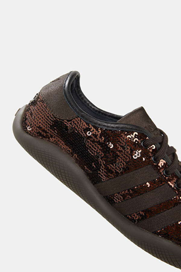 X Wales Bonner Karintha Lo Sequin Burgundy Women's Sneakers 5