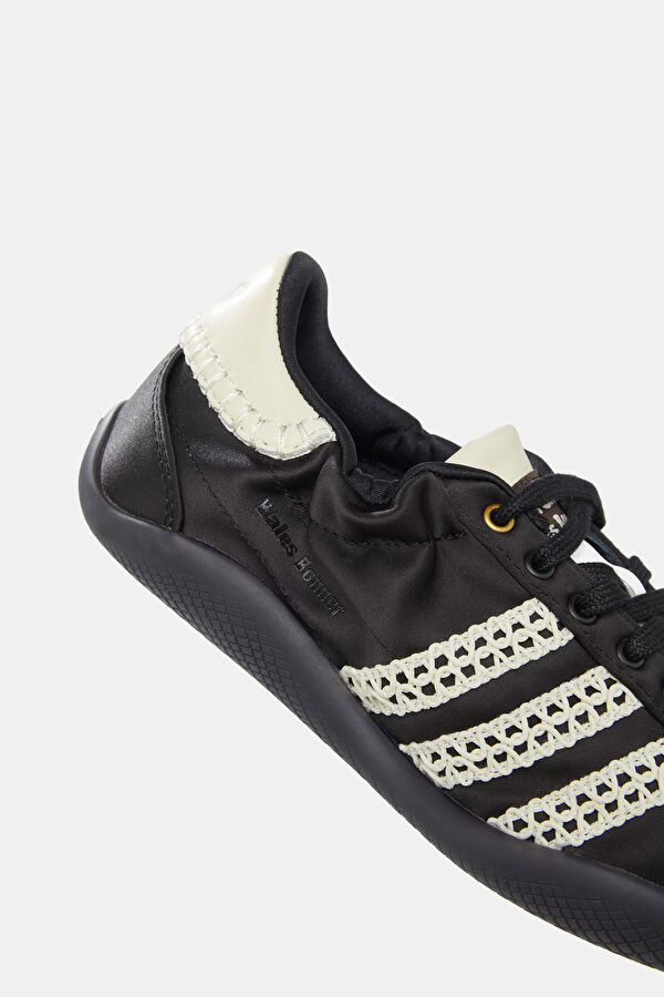 X Wales Bonner Karintha Lo Satin Black Women's Sneakers 5